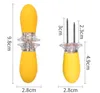 Kitchen Tools Corn On The Cob Holders BBQ Corn-Holders Safe Stainless Steel Meat Fruit Forks 2pcs/set SN4148