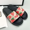 Designer slippers for men women slides floral brocade flats gear bottom tiger bee flop flip scuffs casual fashion beach shoes sandals size 35-48 0008ss