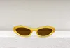 Gold Black/Darkgry Cat Eye Sunglasses Women Summer Fashion نظارات شمسية شمس Gafas de sol Sonnenbrille Sun Shades UV400 Eyewear مع صندوق