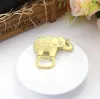 Gold Wedding Favors and Gift Lucky Golden Elephant Wine