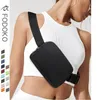 Cintura esportiva yoga saco de armazenamento unissex mini exercício correndo à prova dwaterproof água peito saco oblíquo cruz moda feminina saco de viagem em todos os lugares cinto saco de cintura LU02