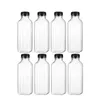 Opslagflessen 8 pc's yoghurt fles plastic terrarium kinderen leeg drinking bulk drank deksel potten