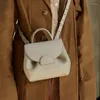 Sacs polochons pour femme petit sac à main croisé en cuir avec bretelles léger design français luxueux