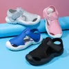 Sandaler Summer Children's Beach Boys 'Sandals Children's Shoes Stängt tå baby sportsandaler EU Storlek 22-32 230506