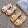 Sandales enfants été enfant en bas âge appartements petites filles mode plage sandales princesse robe fête armure semelle souple bébé enfant en bas âge chaussures