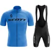 Bisiklet Forması Setleri Scott Bisiklet Seti MTB Erkek Maillot Yaz Döngüsü T Gömlek Önlük Şort Takım Elbise Triatlon Dağ Bisikleti Giysileri 230508