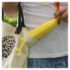 Yağmur dişlisi muz sevimli şemsiye bir yenilik olarak kullanılabilir çocuklar hediye koruması rüzgar geçirmez katlanır şemsiye hediye 230508