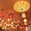 Hanglampen Chinese stijl restaurant Droplight Creative Living Room slaapkamer Bamboe Weven Southeast Asia Balkon Lamp Japans