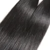 Волосные масла Али Грейс Индийская прямая 3 шт. Человеческие пакеты Расширение 10-28 дюймов натурального цвета 230508