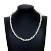 6mm 8mm 10mm 12mm Perle Perlenketten Schmuck Für Frauen Mädchen Party Club Hochzeitsdeko Mode Accessoires