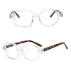 Lunettes de soleil Mode Portable Vision Care Lunettes surdimensionnées Lunettes optiques Lunettes carrées Cadre