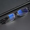 Óculos de sol Office Classic Frame Classic Anti-azul Light Eye Protection Ultra Glasses Leitura de negócios