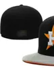 Casquettes de baseball de marque chaude en gros Houston SOX CR LA gorras os Sports de plein air décontractés pour hommes femmes chapeaux ajustés conception entièrement fermée taille casquettes Chapeau A0