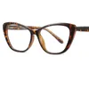 Lunettes de lecture Féminine Optique Myopie Vintage Marque Design Effacer Cat Eye Blue Light Blocking Femmes Lunettes Degré 0 à -6.0 230508