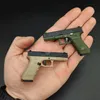 Decorative Objects Figurines Alloy Empire 1 3 Glock Keychain Jedi Survival Pistol Model Ornaments High Simulation Detachable Soldier Equipment 230508