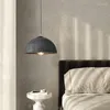 Kolye lambaları Nordic Basit Wabi Sabi Style E27 LED Işıklar Yemek Odası Retro Çatı Loft Askılı Lamba Hafif Ev Dekoru Armatürleri