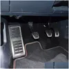 Andra bildelar Carmilla Car Foot Fuel Pedal Brom Clutch Pedals ER för Golf 7 GTI MK7 Skoda Octavia A7 Accessories Drop Delivery M DHCB2