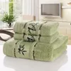 Ręczniki Sprzedawane Bambus Fibre Ręczniki domowe dla dorosłych twarzą w twarz grube chłonne luksusowa łazienka Szybka sucha 34x75 cm