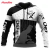 Men's Hoodies & Sweatshirts Est Master Chef 3D All Over Printed Fashion Men Autumn Hoodie Unisex Pullover Sweatshirt Casual Zipper MAN JACKE