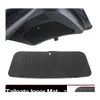 Autres accessoires intérieurs Tpe Tampon de protection de hayon de coffre arrière pour Tesla Model Y Antipoussière Protecteur imperméable Boot Liner Mat Car Dhfjj