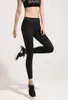 Leggings da donna Moda Donna Donna Fitness Allenamento Maglia nera per pantaloni Ragazza sexy Prendi pantaloni da allenamento