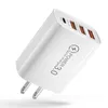 Caricatore USB da 60 W Caricatore rapido USB Tipo C PD Caricatore per telefono cellulare Quick Charge3.0 per iPhone Xiaomi Samsung Huawei Adattatore di alimentazione