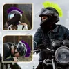 Motorfiets helmen kleurpruiken vrouwen motor dekken paardenstaart vakantie Hoge temperatuur draad CockScomb Sticker Man