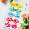 Dog Collars 5Pcs Durable Pet Collar All-matched Cat Adjustable Heart Pattern Bowknot Neck Strap Decorative