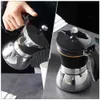 Kahve Potları Mocha Kahve Makinesi Ev Kahve Makinesi Paslanmaz Çelik Kahve Mutfak Restoranı P230508