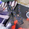 Arco amarra 2023 feminino marinho soldado marinheiros dança bling shinestone gravata de gravata chique em uniforme de lady festa cristal