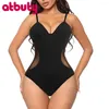 Femmes Shapers ATBUTY Fitness Femme Body Respirant Postnatal Shapewear Burn Fat Body Shaper