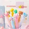 Pcs/lot Creative Animal Mechanical Pencil Cute 0.5MM Student Automatic Pen For Kids Gift School Office Supplies