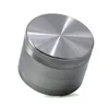 Tubos de fumar 63 mm de diâmetro de alumínio CNC CNC de quatro camadas Grinder Spot Spot de cigarro de comércio estrangeiro triturador de cigarro