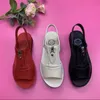 Sandały Sandały Sandały plus size Summer Buty Sandały Wygodne kobiety grube podeszwy wysokie obcasy buty matki Chaussure Femme 230508