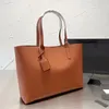 Sacola preta de couro de alta qualidade à prova d'água sacola de compras de grande capacidade bolsa de ombro de designer de moda bolsa feminina bolsa de corpo transversal bolsa de compras