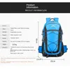 Backpacking Packs 50l Waterproof D50water Climbing Outdoor Sports Bag Camping Travel vandring Kvinnlig vandring för män P230510