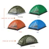 Tents and Shelters Camping tent for 2 people single layer outdoor portable camouflage handbag used for hiking lightweight backpack 230506