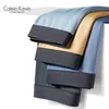 Caleçon 2 pièces/lot hommes Boxer glace soie coton entrejambe intérieur Ultra mince sous-vêtement Cool séchage rapide boxeurs confortables