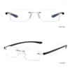Óculos de sol Office Classic Frame Classic Anti-azul Light Eye Protection Ultra Glasses Leitura de negócios