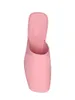 58-mm-Gummi-Slip-on-Sandalen für Damen, Designer-Slipper mit mittlerem Absatz, lässige Outdoor-Slipper für den Innenbereich