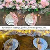 テーブルナプキン10個の綿ガーゼナプキンズの装飾柔らかい快適なさまざまなサイズの手作りの手作りウェディングイベントデザイン