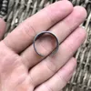 Pulseira n16e anel de aço inoxidável ajustável e pulseira para homens casal casal titanium simples hip hop