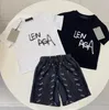 Garçons Filles Vêtements Ensembles Été Bébé À Manches Courtes T-shirt Shorts 2 PCS Ensemble Enfants Designer Vêtements Survêtement