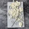 Stampi da forno Fiore Silicone Resina epossidica Stampo in gesso Stampo per torta Stampi per fondente Strumenti per decorare torte Stampi in resina fai-da-te Stampo in silicone 230506