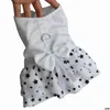 Dog Apparel Summer Dresses For Small Dogs Star Princess Chihuahua Harness Dress Cat Clothes Pet XXS -XL