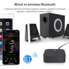 Ny Bluetooth 5.0 Ljudmottagare sändare NFC Car Wireless högtalare Adaptermusik HD Mottagar 3,5 mm 2 RCA för bil B11