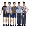 Nieuwe hoogwaardige mode 10 items /lot Kids Toys Ken Doll Deskleding Suits Pants Tops voor Barbie Lover Diy Dressing Game Gifts