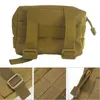 Backpacking Packs Military Molle Pouch Tactical Belt Midjepåse Utomhus Sport Vattentät telefon Bag Cycling EDC Tool Pocket Hunting Fanny Pack P230508