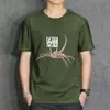 T-shirts voor heren Alien Facehugger Horror Man T-shirt Comfortabele katoenen kleding Ronde Ronde Nek Vintage Kleding Ademend groots Heren T-shirt 230508