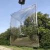 Декоративные предметы фигурки металлические 3D -прядильщики ветра колонки в помещении декор сердца квадратная капель